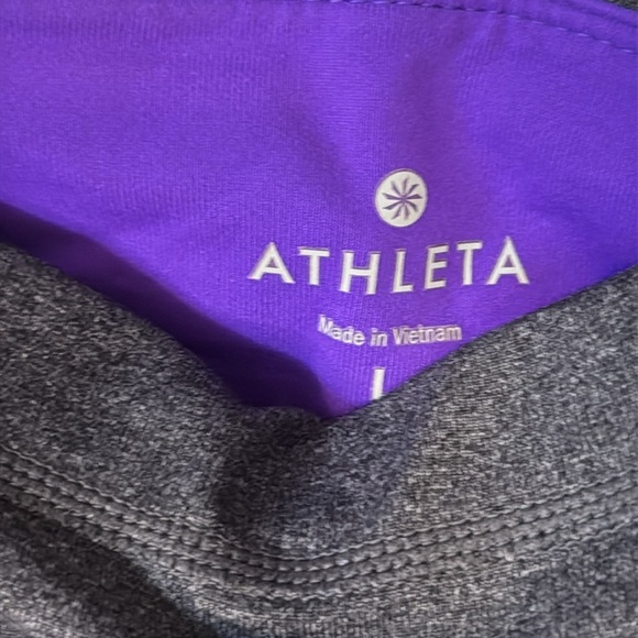 Athleta Gray and Green Relay Athletic 2 in 1 Skort - Picture 5 of 11